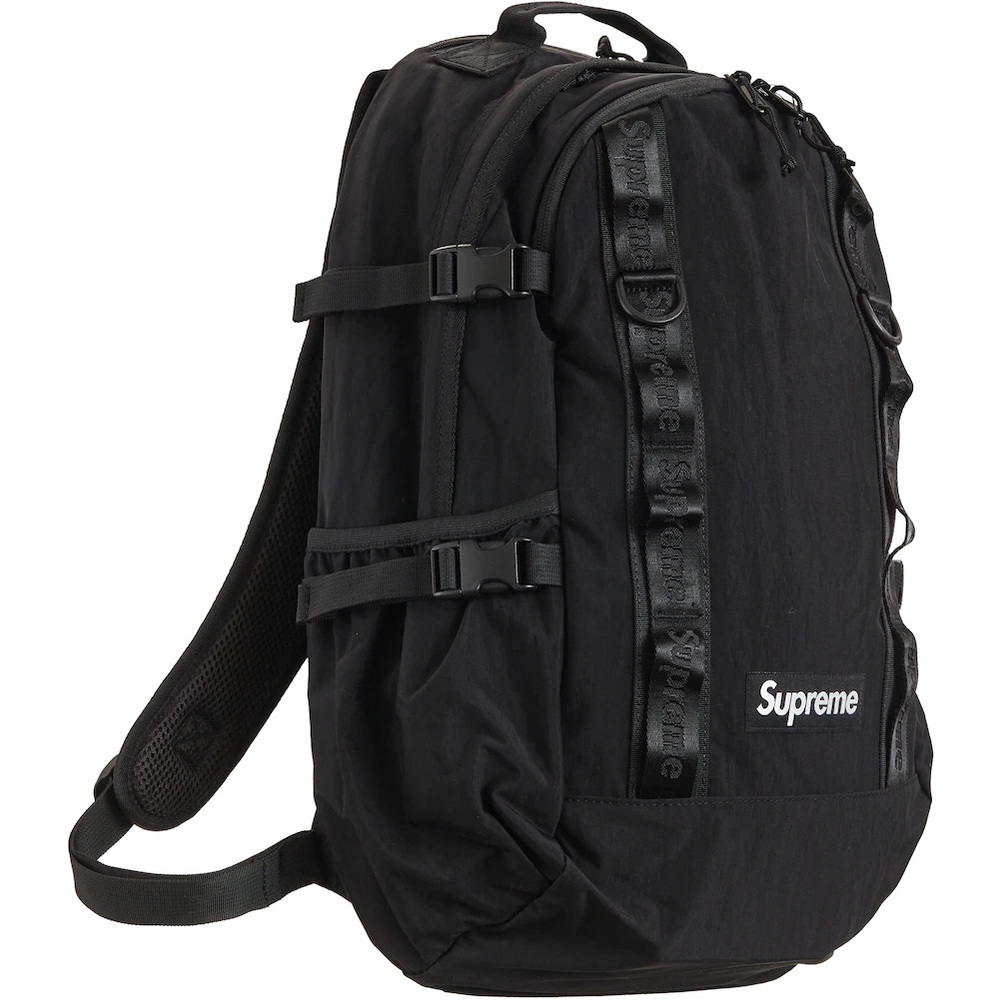 SUPREME — Black FW20 Backpack